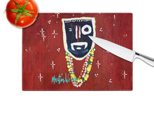 Load image into Gallery viewer, Zee Brown Glass Cutting Boards – Durable, Decorative Kitchen Art