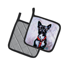 Load image into Gallery viewer, Boston Terrier Ziggy Pot Holders - Set of 2 Decorative Kitchen Helpers | Made in the USA