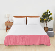 Load image into Gallery viewer, Tache Satin Pink Lustrous Sweet Victorian Tailored Platform 14" Bed Skirt Dust Ruffle (MZ002)