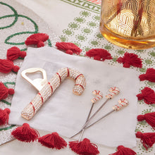 Load image into Gallery viewer, Candy cane cocktail picks