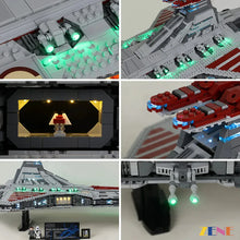 Load image into Gallery viewer, Light Kit for Venator Class Republic Attack Cruiser LEGO #75367 (Ver.2)