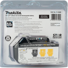 Load image into Gallery viewer, Makita BL1860B 18V LXT® Lithium‑Ion 6.0Ah Battery
