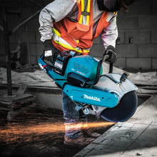Load image into Gallery viewer, Makita GEC01PL4 80V max (40V max X2) XGT® Brushless 14" Power Cutter Kit with 4 Batteries, AFT®, Electric Brake (8.0Ah)