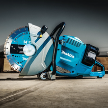 Load image into Gallery viewer, Makita GEC01PL4 80V max (40V max X2) XGT® Brushless 14" Power Cutter Kit with 4 Batteries, AFT®, Electric Brake (8.0Ah)