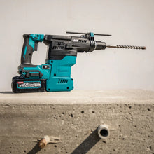 Load image into Gallery viewer, Makita GRH08M1 40V max XGT® Brushless Cordless 1‑3/16" SDS‑PLUS AVT® Rotary Hammer Kit, AFT®, AWS® Capable (4.0Ah)