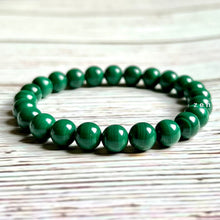 Load image into Gallery viewer, Malachite Pain Relief and Vertigo Support Bracelet