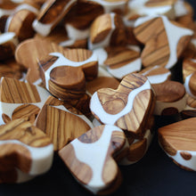 Load image into Gallery viewer, Reclaimed Olive &amp; Resin Hearts
