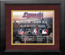 Load image into Gallery viewer, Washington Commanders Custom NFL Football 8x10 Picture Frame Kit (Multiple Colors)