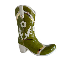 Load image into Gallery viewer, Single Tone Cowboy Boot Vase