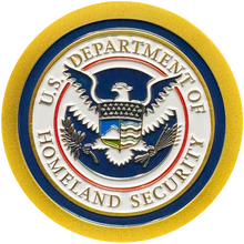 Load image into Gallery viewer, BL18-012 Alejandro N. Mayorkas Homeland Secretary Challenge Coin Saint Santo Mayorkas S1