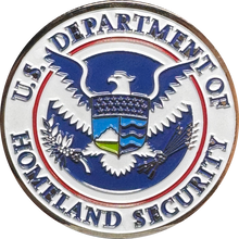 Load image into Gallery viewer, BL18-020 Santo Alejandro N. Mayorkas Homeland Secretary Challenge Coin Saint Mayorkas S1 Patron Saint of Admin Leave CBP HSI FEMA USCC TSA