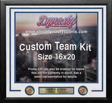 Load image into Gallery viewer, New York Mets Custom MLB Baseball 16x20 Picture Frame Kit (Multiple Colors)