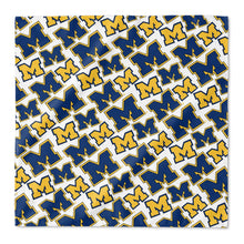 Load image into Gallery viewer, University of Michigan Pattern Bandana Top