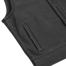 Load image into Gallery viewer, Gravel Ghost™ Lowcut Men’s Leather Motorcycle Vest