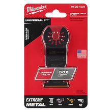 Load image into Gallery viewer, Milwaukee 49-25-1501 Milwaukee® OPEN-LOK™ 1-3/8" TITANIUM ENHANCED CARBIDE TEETH METAL BLADE 1PK
