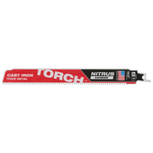 Load image into Gallery viewer, Milwaukee 48-00-5562 9" 7TPI The TORCH for CAST IRON with NITRUS CARBIDE 5PK
