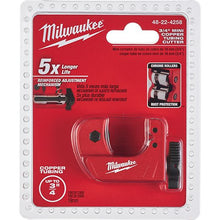 Load image into Gallery viewer, Milwaukee 48-22-4258 3/4 in. Mini Copper Tubing Cutter