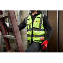 Load image into Gallery viewer, Milwaukee Class 2 High Visibility Yellow Performance Safety Vest