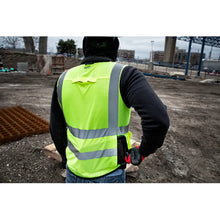 Load image into Gallery viewer, Milwaukee Class 2 High Visibility Yellow Performance Safety Vest