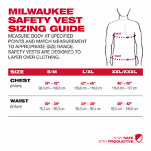Load image into Gallery viewer, Milwaukee Class 2 High Visibility Yellow Performance Safety Vest