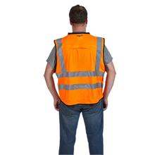 Load image into Gallery viewer, Milwaukee Class 2 High Visibility Orange Performance Safety Vest