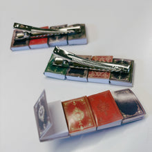 Load image into Gallery viewer, Miniature Books Hair Clip with Real Pages