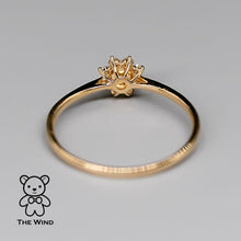 Load image into Gallery viewer, Minimalist Australian Solid Opal Diamond Hola Ring 18K Yellow Gold