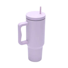 Load image into Gallery viewer, World’s Best Cup: The GetBullish Monocolor Sticker Tumbler 40 Oz Handle Travel Mug - Choose Your Own Sticker Pack