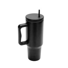 Load image into Gallery viewer, World’s Best Cup: The GetBullish Monocolor Sticker Tumbler 40 Oz Handle Travel Mug - Choose Your Own Sticker Pack