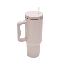 Load image into Gallery viewer, World’s Best Cup: The GetBullish Monocolor Sticker Tumbler 40 Oz Handle Travel Mug - Choose Your Own Sticker Pack