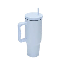 Load image into Gallery viewer, World’s Best Cup: The GetBullish Monocolor Sticker Tumbler 40 Oz Handle Travel Mug - Choose Your Own Sticker Pack