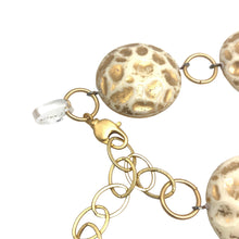 Load image into Gallery viewer, White Moon Rock Stations Bracelet