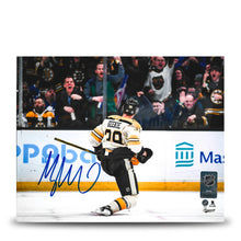 Load image into Gallery viewer, Morgan Geekie Celebration Boston Bruins Autographed 8" x 10" Hockey Photo