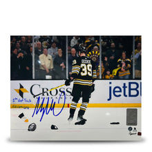 Load image into Gallery viewer, Morgan Geekie Hat Trick Boston Bruins Autographed 11" x 14" Hockey Photo - 1st Hat Trick