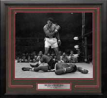 Load image into Gallery viewer, Muhammad Ali Knocks Out Sonny Liston Framed Boxing Photo