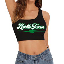 Load image into Gallery viewer, North Texas Mean Green One Shoulder Top