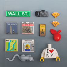 Load image into Gallery viewer, New York City Pack - Custom Parts + Minifig Accessories made using LEGO parts