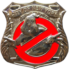 Load image into Gallery viewer, GL12-004 NYPD Slimer No Ghost Challenge Coin New York City Police Buster