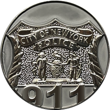 Load image into Gallery viewer, BL15-012 New York City Police Department Officer Saint Michael Patron Saint Challenge Coin ST. MICHAEL