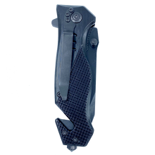 Load image into Gallery viewer, EMT EMS Paramedic Knife 3-in-1 Military Tactical Rescue knife tool with Seatbelt Cutter Steel Serrated Blade Glass Breaker