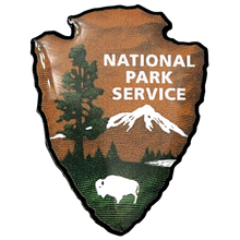 Load image into Gallery viewer, JJ-014 National Park Service Pin NPS US Department of the Interior Law Enforcement Ranger