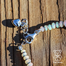 Load image into Gallery viewer, Natural Ethiopian Opal Beaded Bracelet 925 Sterling Silver