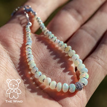 Load image into Gallery viewer, Natural Ethiopian Opal Beaded Bracelet 925 Sterling Silver
