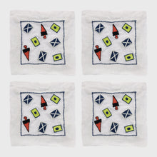 Load image into Gallery viewer, Nautical cocktail napkins