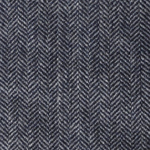 Load image into Gallery viewer, Chevron Wool Throw Pillow With Leather Trim