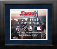 Load image into Gallery viewer, Los Angeles Rams Throwback Custom NFL Football 11x14 Picture Frame Kit (Multiple Colors)