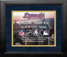 Load image into Gallery viewer, Los Angeles Chargers Custom NFL Football 8x10 Picture Frame Kit (Multiple Colors)