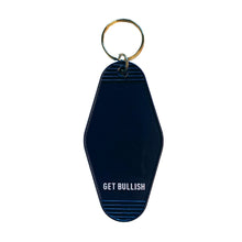Load image into Gallery viewer, Needy Anxious Slutty Angel Space Explorer Motel Style Keychain in Dark Blue