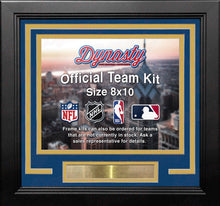 Load image into Gallery viewer, Milwaukee Brewers Custom MLB Baseball 8x10 Picture Frame Kit (Multiple Colors)