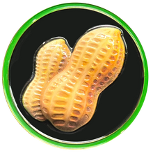Load image into Gallery viewer, GL2-001 Deez Nuts challenge coin with 3D nuts Border Patrol Military Funny Gag Gift Thin Green Line